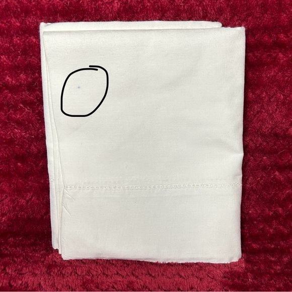 Pair of Vintage Hand Embroidered Pillowcases, floral design - Picture 8 of 9